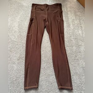 Fabletics Chocolate Brown Leggings